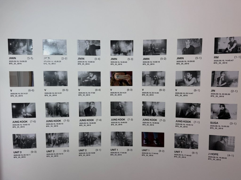 Simulación de cuadros de negativos, referentes a la versión rooted in korea. FOTO: Koan Insights