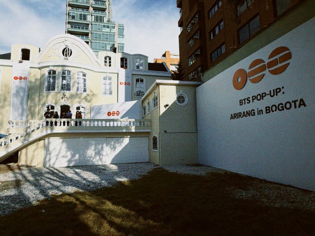 La terraza de la mansión francesa, ya tematizada. FOTO: Koan Insights